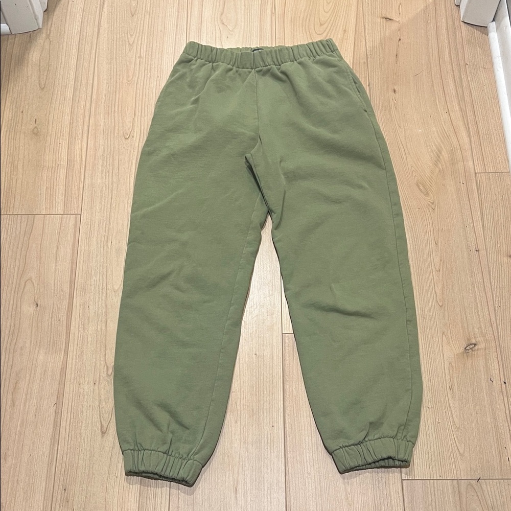 Brandy Melville Olive Green Joggers